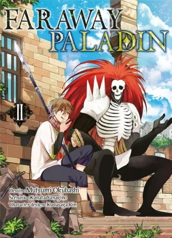 Couverture du manga Faraway paladin Tome 2, « Faraway paladin »