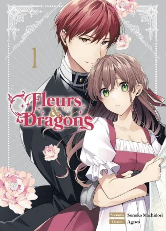 Couverture du manga Fleurs & dragons Tome 1
