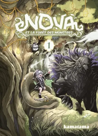 Couverture du manga Nova et la forêt des monstres Tome 1