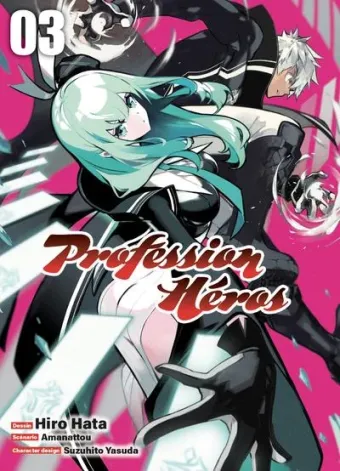 Couverture du manga Profession héros Tome 3