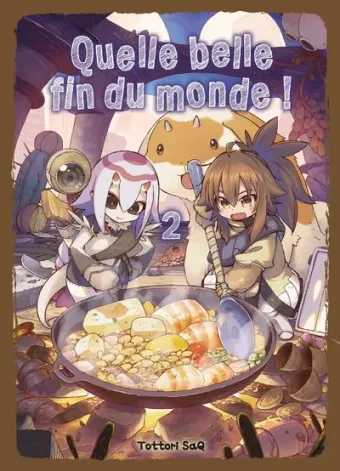 Couverture du manga Quelle belle fin du monde ! Tome 2