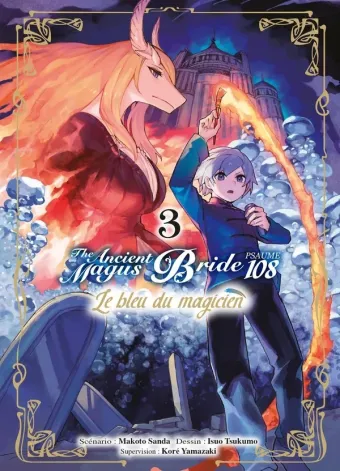 Couverture du manga The ancient magus bride – psaume 108 – le bleu du magicien Tome 3
