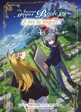 Couverture du manga The ancient magus bride – psaume 108 – le bleu du magicien Tome 4