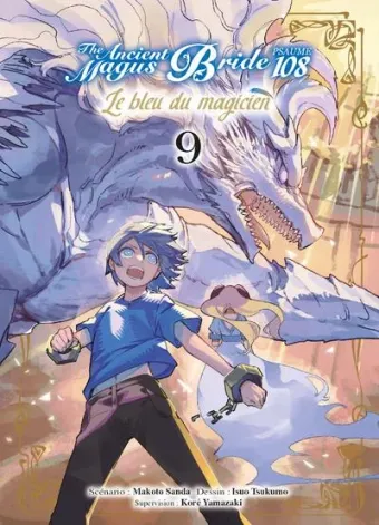 Couverture du manga The ancient magus bride – psaume 108 – le bleu du magicien Tome 9