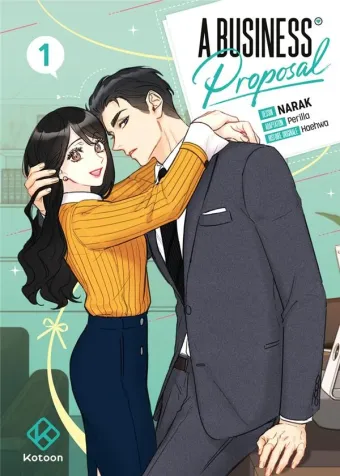 Couverture du manga A business proposal Tome 1