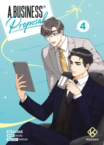 Couverture du manga A business proposal Tome 4