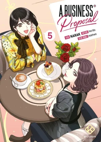 Couverture du manga A business proposal Tome 5