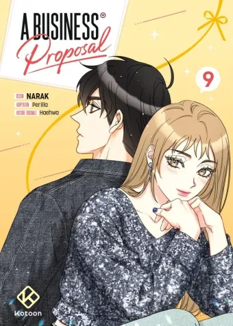 Couverture du manga A business proposal Tome 9