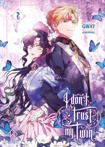 Couverture du manga I don’t trust my twin Tome 2