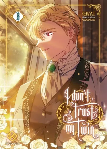 Couverture du manga I don’t trust my twin Tome 3