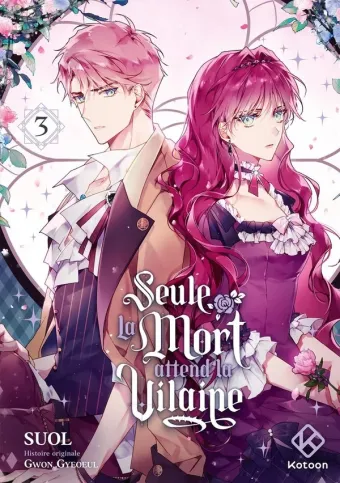 Couverture du manga Seule la mort attend la vilaine Tome 3