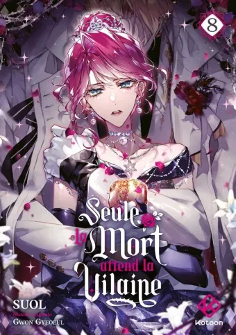 Couverture du manga Seule la mort attend la vilaine Tome 8