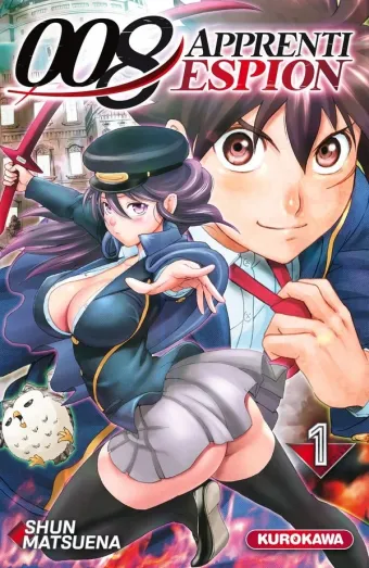 Couverture du manga 008 apprenti espion Tome 1