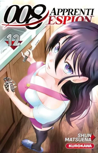 Couverture du manga 008 apprenti espion Tome 12