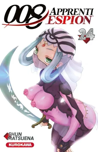 Couverture du manga 008 apprenti espion Tome 24