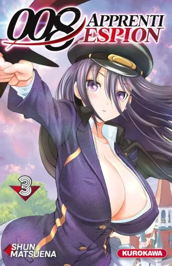 Couverture du manga 008 apprenti espion Tome 3