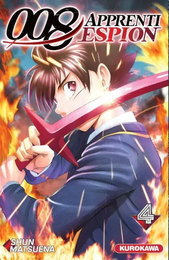 Couverture du manga 008 apprenti espion Tome 4
