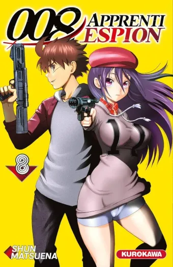 Couverture du manga 008 apprenti espion Tome 8