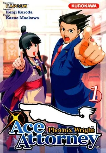 Couverture du manga Ace attorney – Phoenix Wright Tome 1