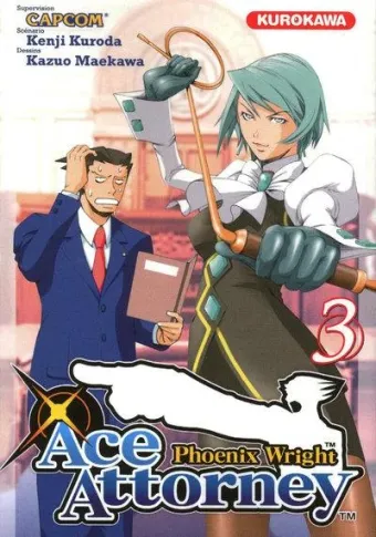 Couverture du manga Ace attorney – Phoenix Wright Tome 3