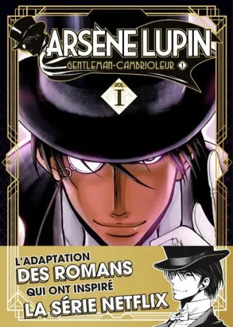 Couverture du manga Arsène Lupin, gentleman-cambrioleur Tome 1