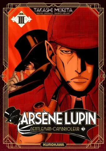 Couverture du manga Arsène Lupin, gentleman-cambrioleur Tome 3