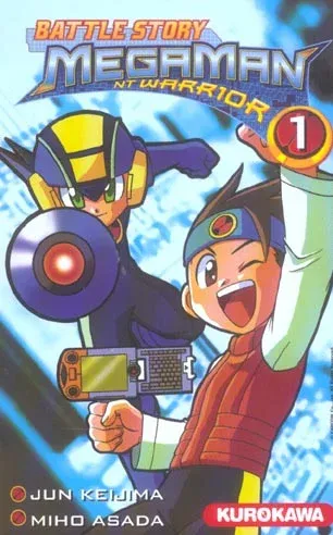 Couverture du manga Battle story Megaman NT Warrior Tome 1