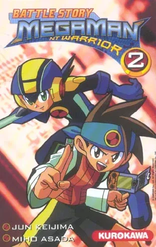Couverture du manga Battle story Megaman NT Warrior Tome 2
