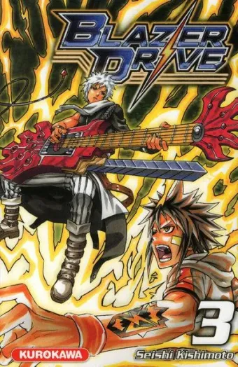 Couverture du manga Blazer drive Tome 3