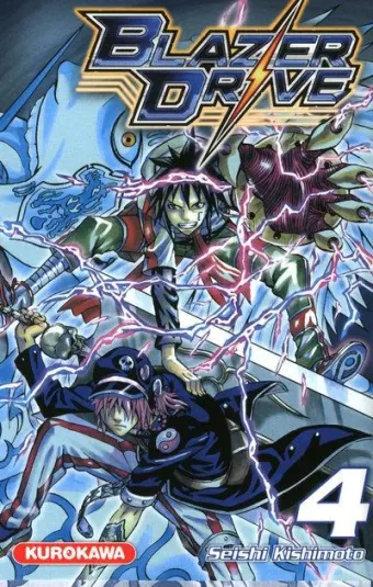 Couverture du manga Blazer drive Tome 4