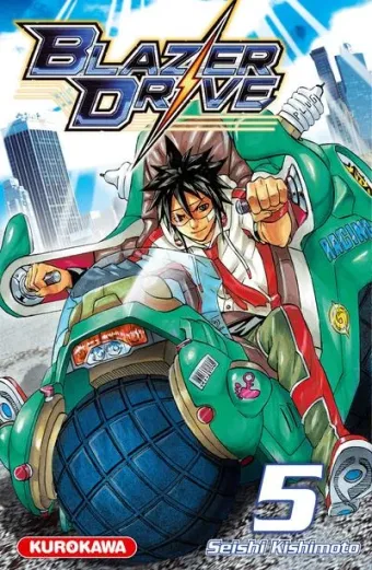 Couverture du manga Blazer drive Tome 5