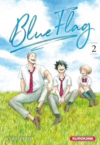 Couverture du manga Blue flag Tome 2