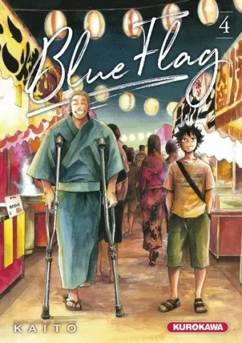 Couverture du manga Blue flag Tome 4