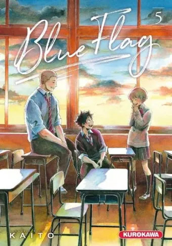 Couverture du manga Blue flag Tome 5