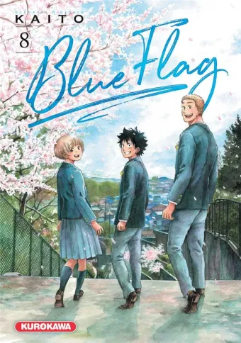Couverture du manga Blue flag Tome 8