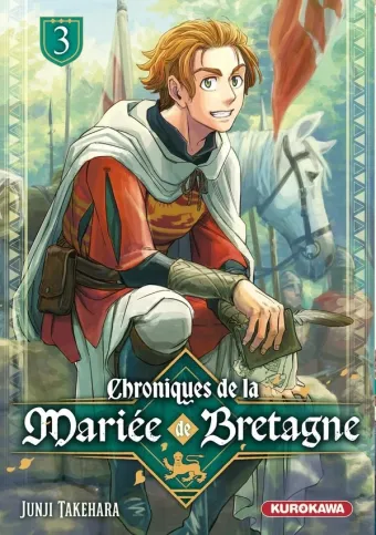 Couverture du manga Chroniques de la mariée de Bretagne Tome 3