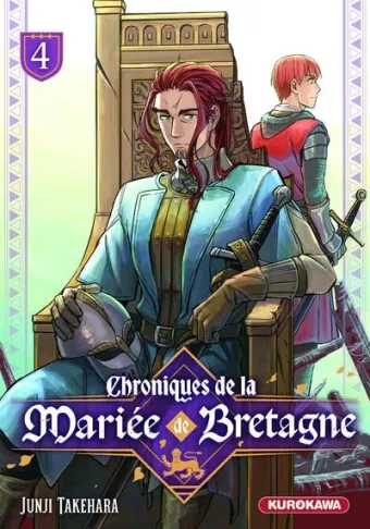 Couverture du manga Chroniques de la mariée de Bretagne Tome 4
