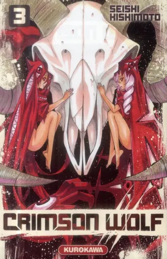 Couverture du manga Crimson wolf Tome 3