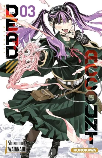 Couverture du manga Dead account Tome 3