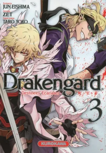 Couverture du manga Drakengard – destinées écarlates Tome 3