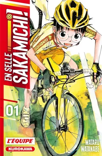 Couverture du manga En selle Sakamichi ! Tome 1