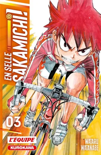 Couverture du manga En selle Sakamichi ! Tome 3