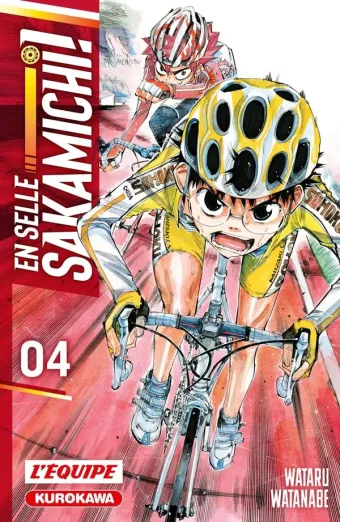 Couverture du manga En selle Sakamichi ! Tome 4