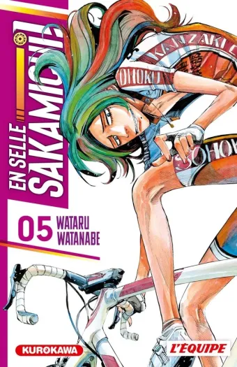 Couverture du manga En selle Sakamichi ! Tome 5