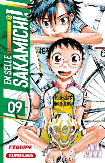 Couverture du manga En selle Sakamichi ! Tome 9