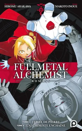 Couverture du manga Fullmetal alchemist, romans Tome 1