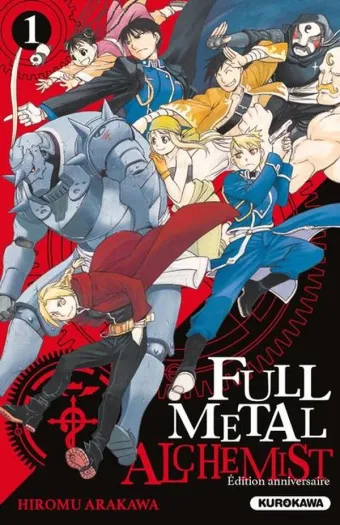 Couverture du manga Fullmetal alchemist Tome 1, « Fullmetal alchemist »
