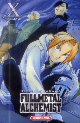 Couverture du manga Fullmetal alchemist Tome 10, « Fullmetal alchemist »