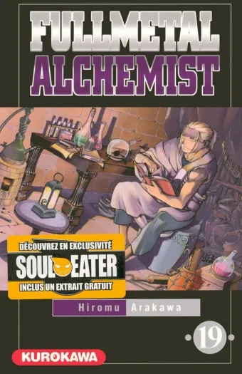 Couverture du manga Fullmetal alchemist Tome 19