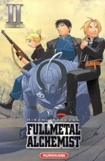 Couverture du manga Fullmetal alchemist Tome 2, « Fullmetal alchemist »